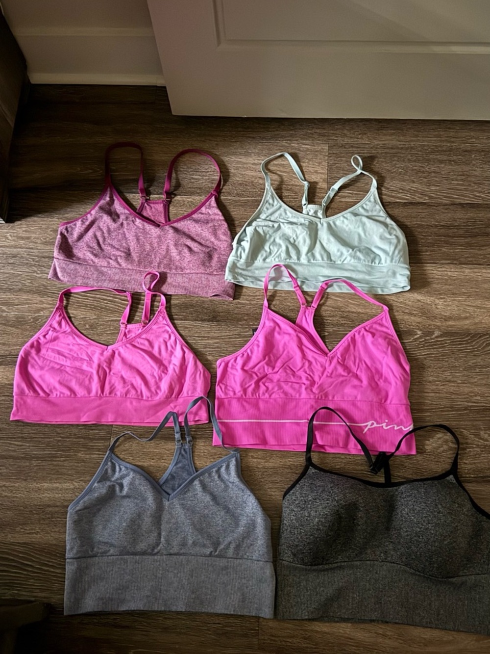 PINK & Victoria's Secret sports bras assortment